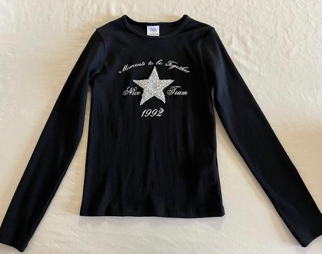 Zara tričko s aplikáciou vel.152, zara,152