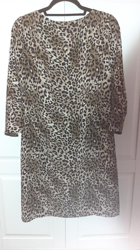 Leopardie oversize šaty h&m, h&m,s