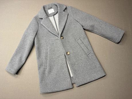 Kabát sivý zara, zara,140