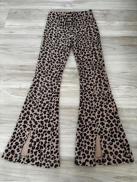 Leginy trapezové s rozparkom, zara,128