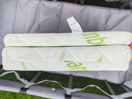 Skladaci cestovny matrac bamboo, šírka (cm): 60,dĺžka (cm): 120