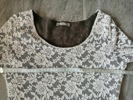 Čipkové biele šaty orsay zateplené, vm, orsay,m