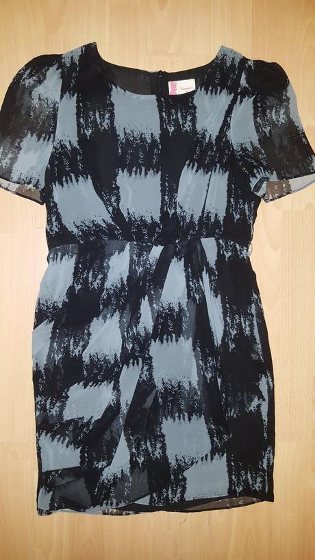 Čiernosivé šaty č.38, 38