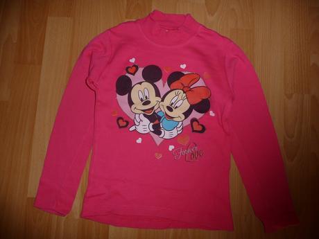 Teplá bavlnená mikina so stojačikom na 6-7 rokov, 122