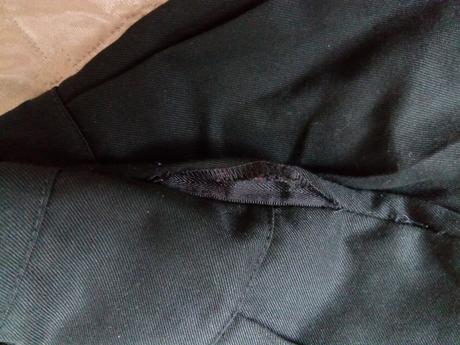 Čierna krátka skladaná sukňa áčkového strihu, f&f,140