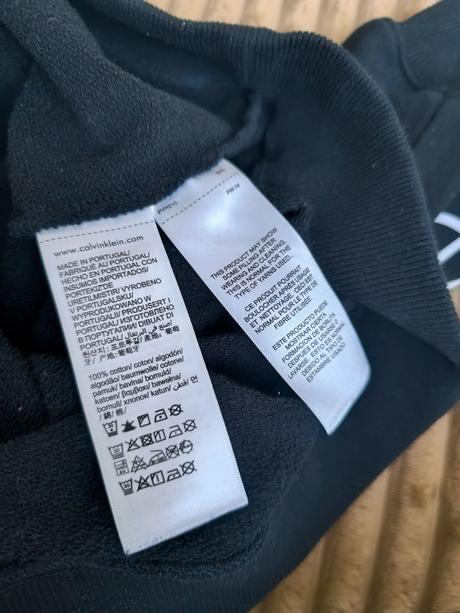 Mikinové šaty calvin klein, calvin klein,s
