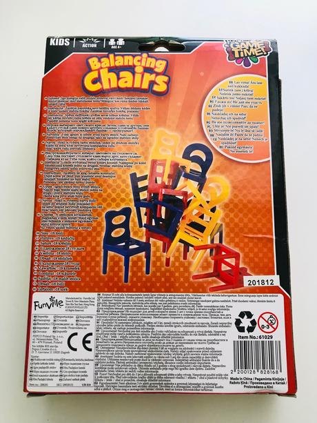 Hra-padajúce stoličky, 