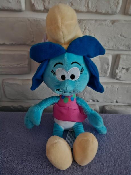 Šmoulinka cca 30-40 cm vhodna ako darcek, 