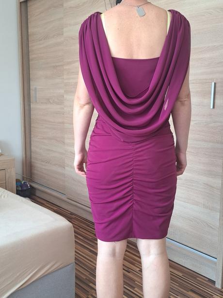 Fialove šaty vel.42, 42