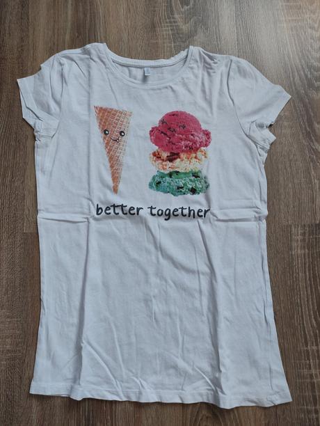 Biele tricko, idexe,164