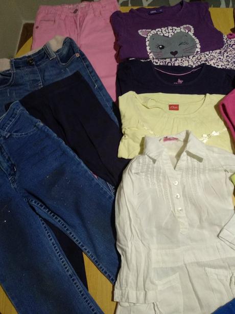 Veľky balík oblečenia 98-104, 17 ks, 86–98
