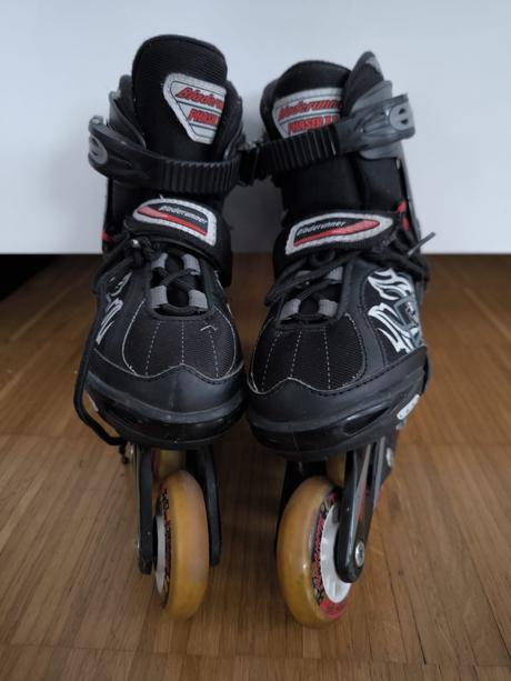 Kvalitné kolieskové nastaviteľné korčule rollerbla, rollerblade,28