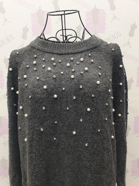Sveter s perličkami, f&f