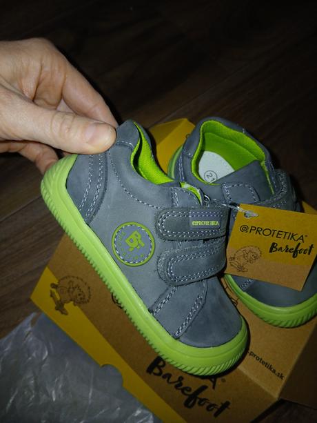 Nové  barefoot protetika topánky č.21, protetika,21