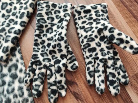 Set - šál a rukavice, f&f,s