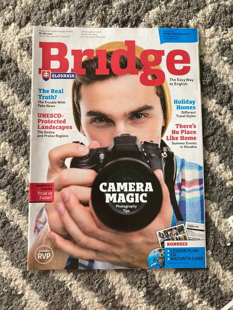 Časopis bridge, cd a karty, 