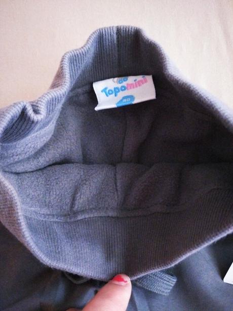 Zateplené nohavice, topomini,74