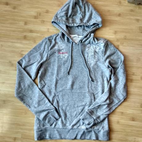 Mikina šedá s kapucou, esmara,xs