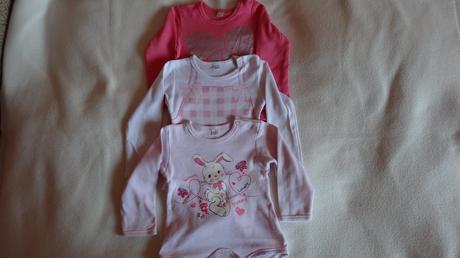 Body s dlhým rukávom 3 kusy, 86