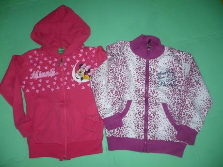 Dievčenská mikina v.104/110, už len 1kus, 110