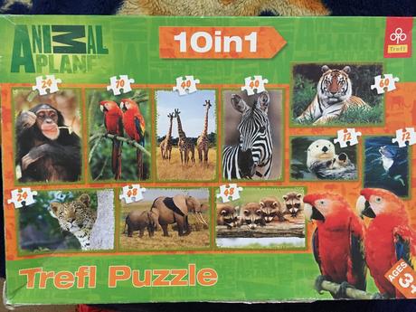 Puzzle zvieratka, 