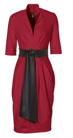 Dámske červené šaty xxl, xxl