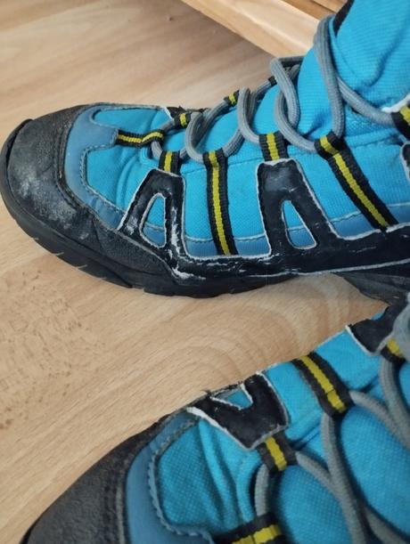 Kotníkové prechodné topánky č.37/38, quechua,37