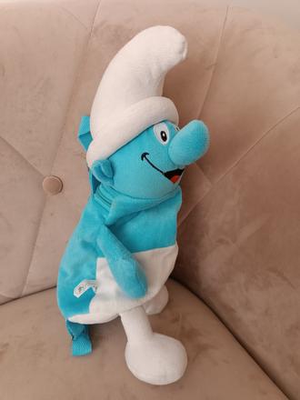 Detský batoh so šmolkom,