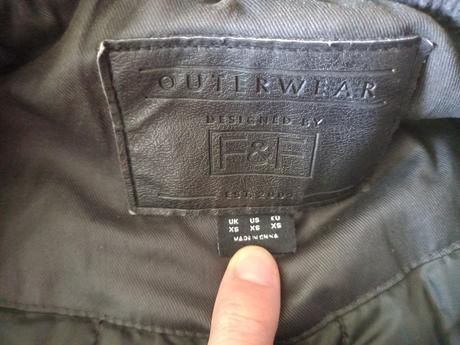 Bunda pogumovaná ako vojenská, f&f,xs