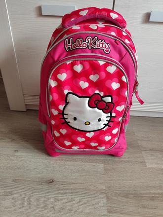 Školská taška hello kitty,