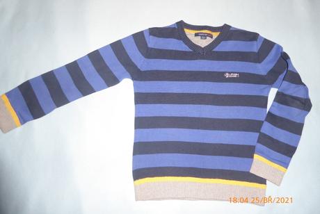 Tenší jarný sveter,v.134,aj do školy, reserved,134