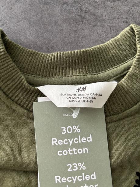 Mikina tyranosaurus, h&m,116