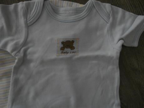 Body s krátkym rukávom 3ks, 68–80