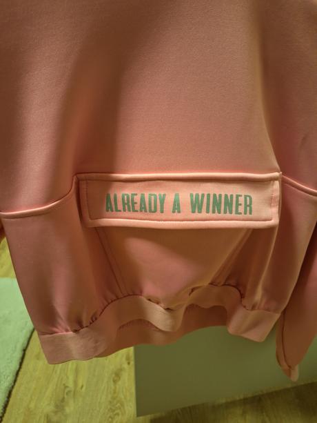 Ružová croptopová mikina, reserved,152