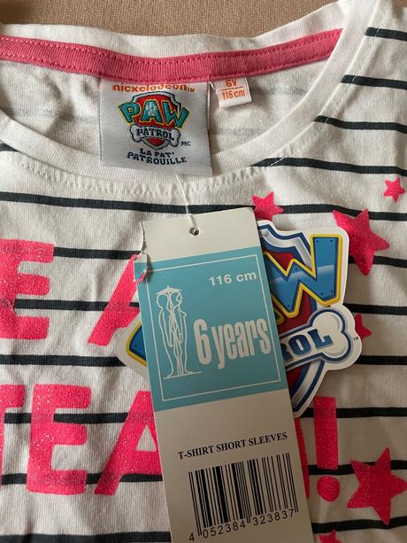 Tricko paw patrol, nickelodeon,116