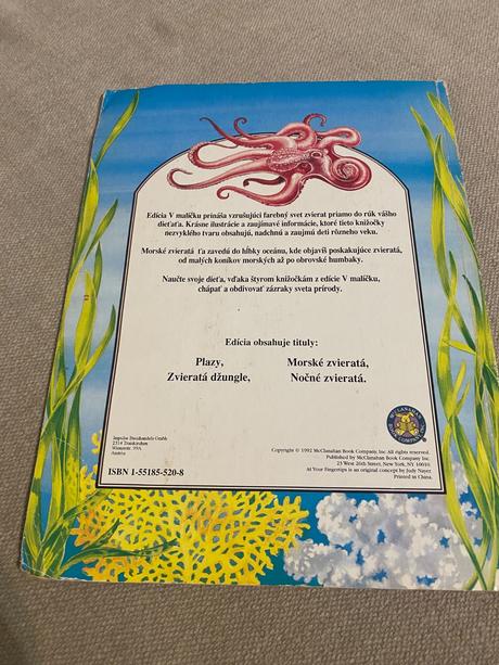 Morské zvieratá v malíčku text judy nayer ilus,