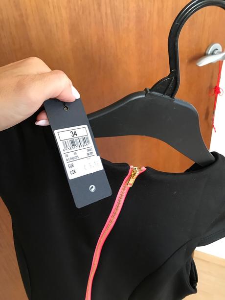 Elegantné čierne šaty 34, gate,34