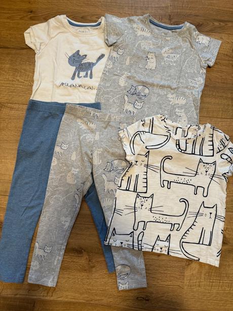 Pyžamo 2 pack+ tričko, next,104