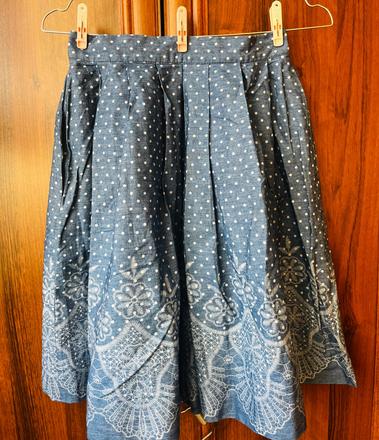 Bodkovaná sukňa, xs