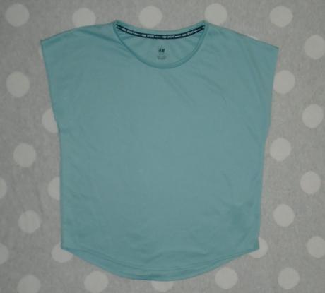 2 x športové tričko na 14 rokov, h&m,164