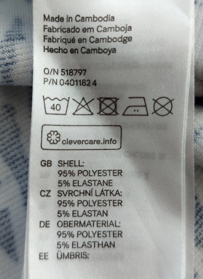 Vzorované šaty h&m, h&m,40