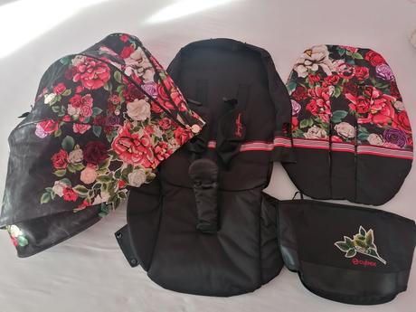 Cybex priam spring blossom dark, cybex,cybex priam 3 / cybex e-priam 2019