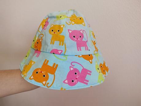 Letný klobúčik v.80 - mačky, 80
