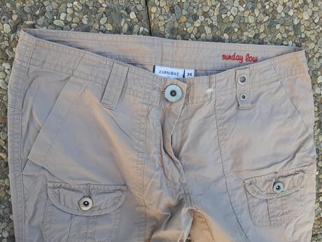 Zľava. nohavice zabaione velk. 34., 34