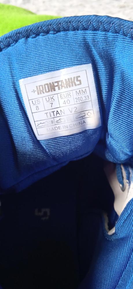 Pánske tenisky na cvicenie iron tanks, 40