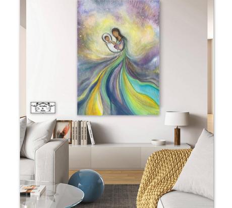 "materinská láska" maľba,