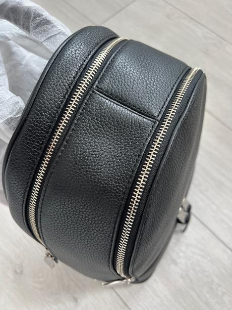 Michael kors ruksak rhea čierny / strieborný, michael kors