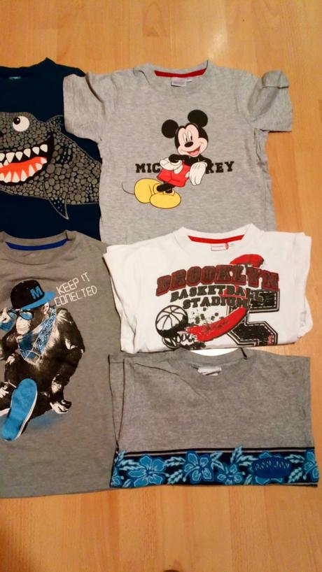 3 tričká s aplikaciami, 128