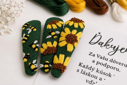Ručne vyšívané sponky, 