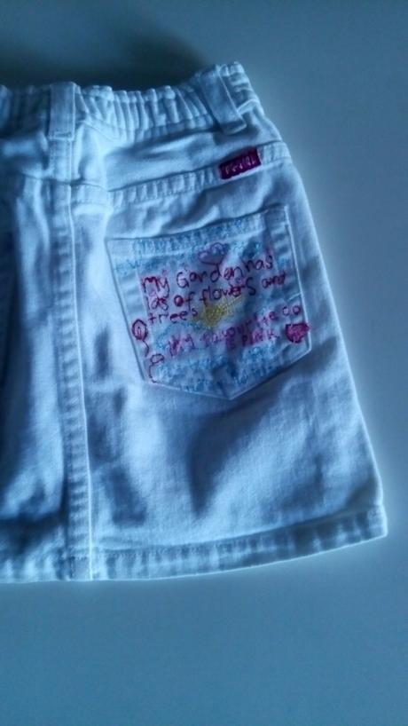 Riflova suknička, h&m,104